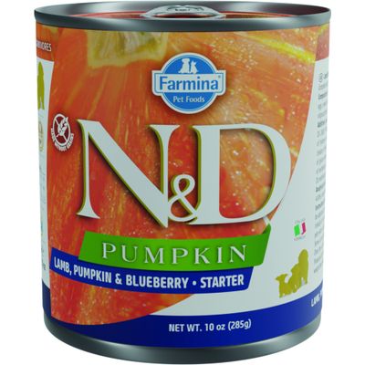 N&D - Nourriture humide - Pumpkin Starter Agneau