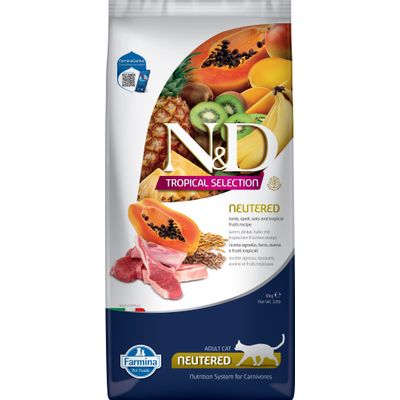 N&D - Nourriture pour chat - Tropical Agneau