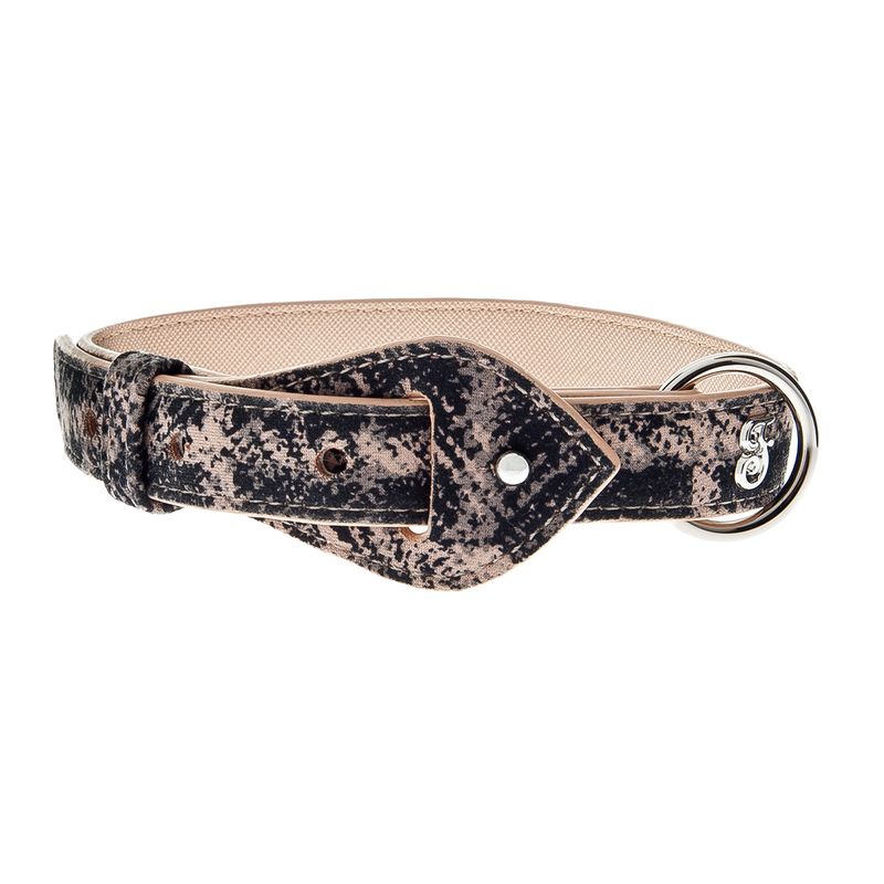 FERRIBIELLA Collier Chien Réglable Confort Sécurisé - Jaune
