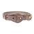 FERRIBIELLA Collier Chien Réglable Confort Sécurisé - Rose et Gris / 90cm