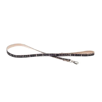 FERRIBIELLA Laisse Chien Cuir Durable Prise Sûre - Tartan