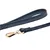 FERRIBIELLA Laisse Chien Cuir Durable Prise Sûre - Bleu