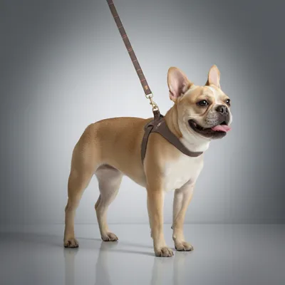 FERRIBIELLA Laisse Chien Cuir Durable Prise Sûre - Rose et Gris