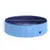 PawHut - Bassin chien pliable vidange fond antidérap. diam. 1,20m - bleu