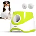 PawHut - Lanceur de balles automatique pour chien 5 balles - vert