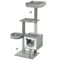 PawHut - arbre à chat multi-équipement H.126 cm - Gris