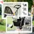 PawHut - Poussette chien pliable 4 roues H.94cm - gris PawHut - Poussette chien pliable 4 roues H.94cm - gris