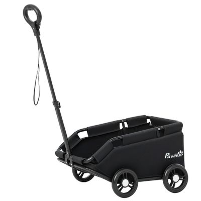 PawHut - chariot chien poignée télescopique
