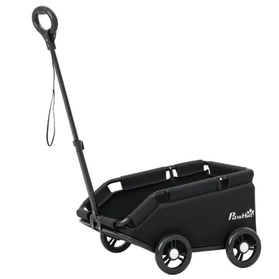 PawHut - chariot chien poignée télescopique PawHut - chariot chien poignée télescopique