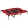 L.122 cm - rouge
