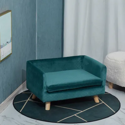 PawHut - Canapé moelleux pour chien design scandinave