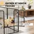 PawHut - Parc enclos chien pliable modulable 12 panneaux verrouillable-Noir PawHut - Parc enclos chien pliable modulable 12 panneaux verrouillable-Noir
