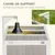 PawHut - Enclos-Tortue-Maison-Terrestre-Extérieur-Grillage-Gris-Blanc