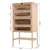 PawHut - Cage Hamsters-5 Étages Multi-H.120 cm - naturel