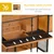 PawHut - Clapier à Lapin 2 Niv. Cloisonnable avec Accessoires PawHut - Clapier à Lapin 2 Niv. Cloisonnable avec Accessoires