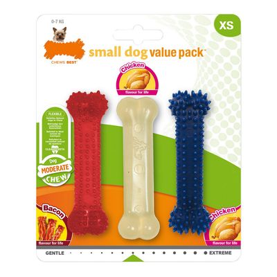 Nylabone - Jouet à mâcher - Jouet durable pour chiens
