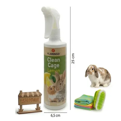 Flamingo - Nettoyant Cage - Clean Cage Lemon Flamingo - Nettoyant Cage - Clean Cage Lemon