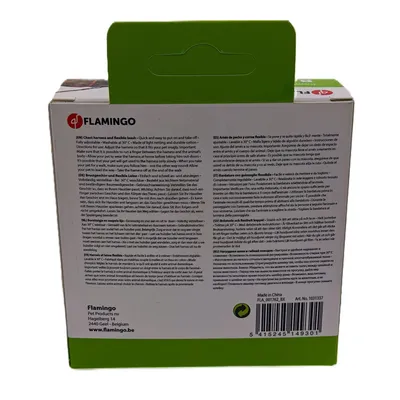 Harnais avec laisse Art Joy Mélange Flamingo - Lapin