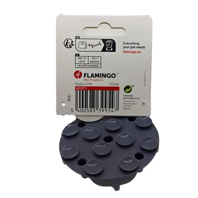 Insert Anti-Glouton Woopy Gris Ø 8 cm pour Gamelle Chat et Chien