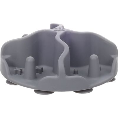 Insert Anti-Glouton Woopy Gris Ø 8 cm pour Gamelle Chat et Chien