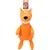 Jouet Ribbi Renard Orange XXL 48 cm pour Chien