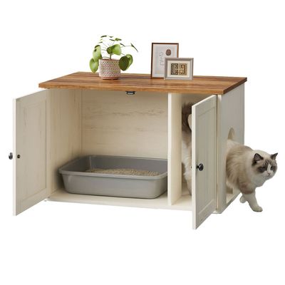 SONGMICS HOME Bacs à litière Toolless, Assemblage Ultra-rapide sans Outils
