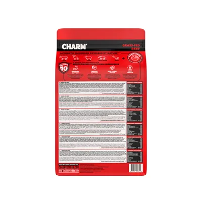 CHARM Grain Free Grass-Fed Beef