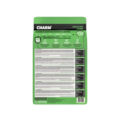 CHARM Grain Free Grass-Fed Lamb