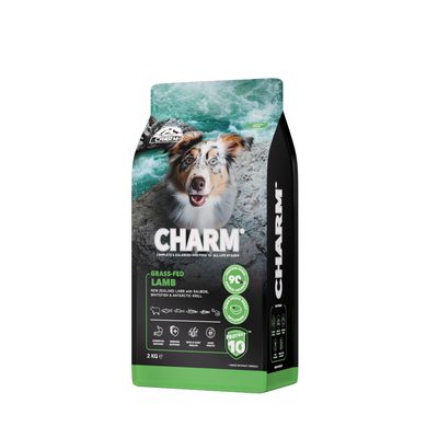 CHARM Croquettes Agneau pour Chien 2kg - Sans Céréales