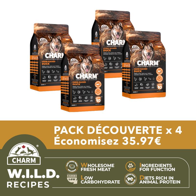 CHARM Grain Free Farm-Raised Duck