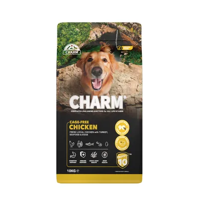 CHARM Croquettes Poulet Fermier pour Chien - Sans Céréales