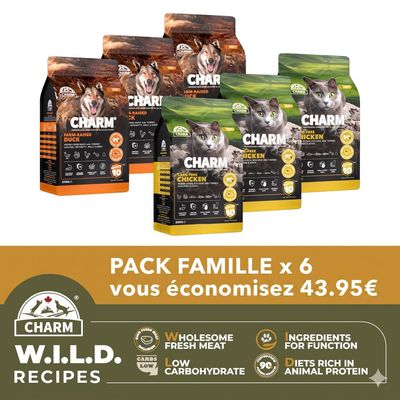 CHARM Grain Free Farm-Raised Duck & Free-Run Chicken