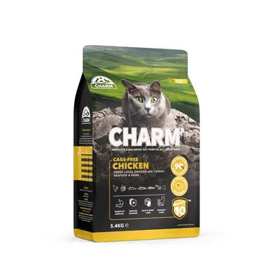CHARM Croquettes Sans Céréales pour Chat Poulet Fermier