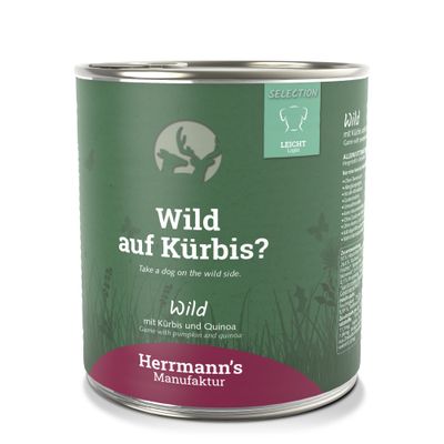 Herrmann's - Alimentation pour chien - Gibier potiron