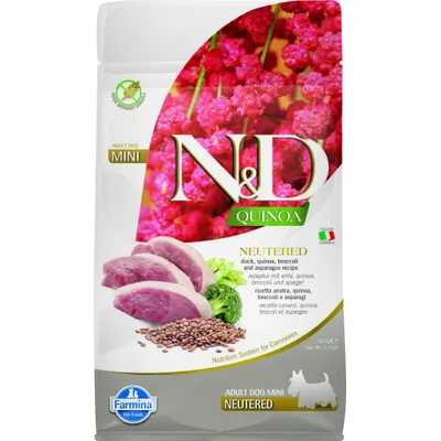 N&D Quinoa - Aliment Chien Stérilisé - Canard N&D Quinoa - Aliment Chien Stérilisé - Canard