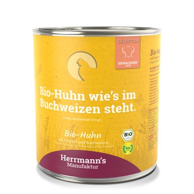 Herrmann's - Aliment pour chien - Bio Poulet fenouil