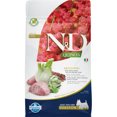 N&D Quinoa Digestion Agneau petit races 800 g N&D Quinoa Digestion Agneau petit races 800 g