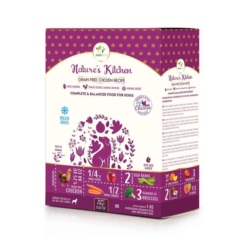 Pawfect - Nourriture Lyophilisée - Poulet 250 g