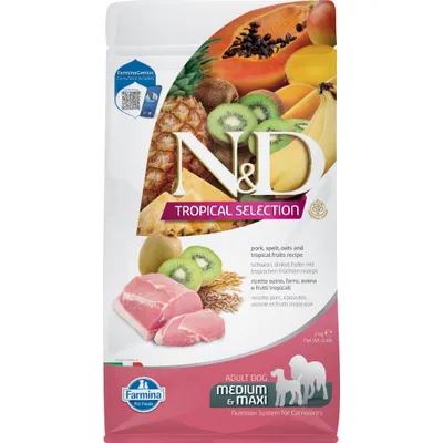 N&D - Nourriture pour chien - Tropical Porc