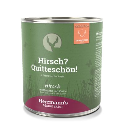 Herrmann's - Aliment pour chien - Gibier 800 g