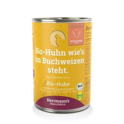 HERRMANN'S - Aliment Chien - Bio Poulet fenouil