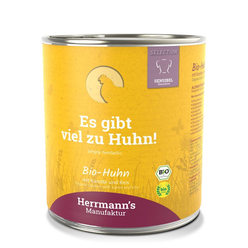 Herrmann's - Aliment pour chien - Bio Poulet carotte