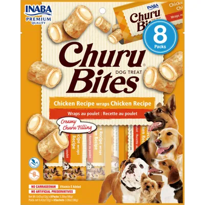 INABA - Friandises pour chien - Churu Bites Poulet INABA - Friandises pour chien - Churu Bites Poulet
