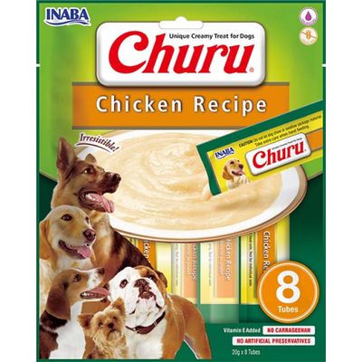 Inaba - Friandise pour chien - Churu Purée Poulet