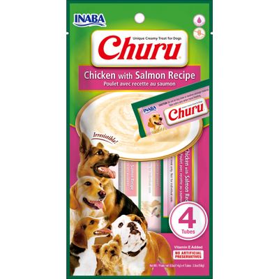 Inaba - Friandise pour chien - Churu Purée Poulet Légumes