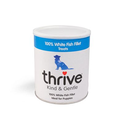 Thrive - Friandises pour chiens - Kind & Gentle Poisson blanc