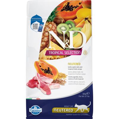 N&D - Nourriture pour chat - Tropical Agneau