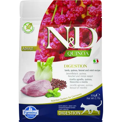 N&D - Nourriture Chat - Quinoa Digestion Agneau N&D - Nourriture Chat - Quinoa Digestion Agneau