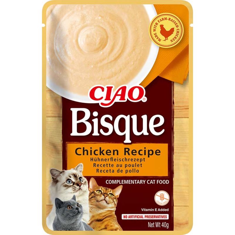 INABA - Bisque pour Chat - Poulet
