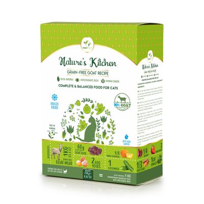 Pawfect - Nourriture lyophilisée pour chats - Chèvre